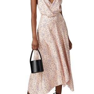 ACLER Elegant Floral Pink Dress
